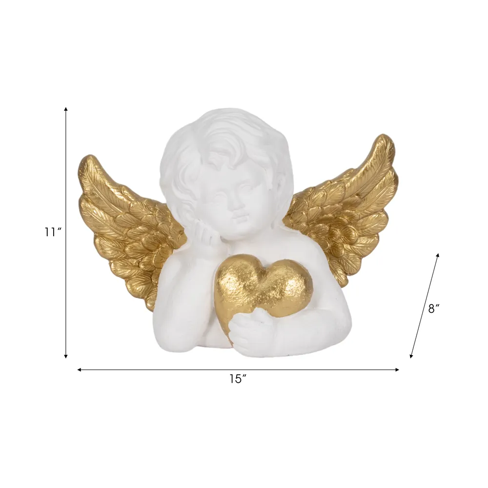CARSONLEY WHITE GARDEN STATUARY 11 (IN)