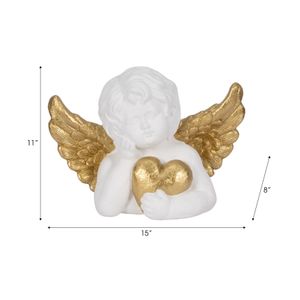 CARSONLEY WHITE GARDEN STATUARY 11 (IN) 9