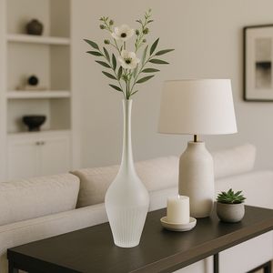 21" DULCET LARGE GLASS BOTTLE 2