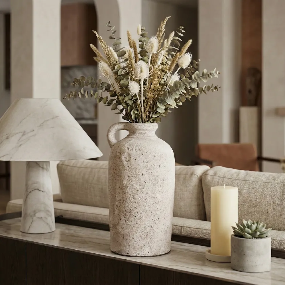 NEWTONLEY IVORY VASE 16 (IN)