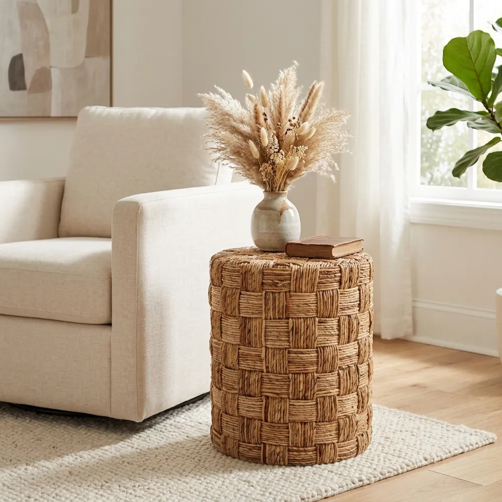 ENNISBROOK BROWN STOOL 18 (IN)