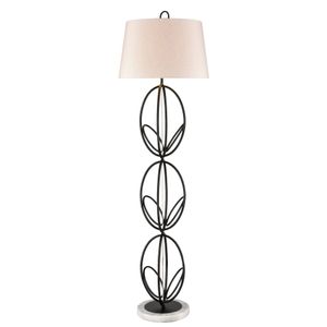 Morely 63'' High 1-Light Floor Lamp - Matte Black 1