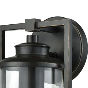 Frampton 11'' High 1-Light Outdoor Sconce - Aged Bronze 3