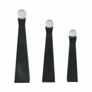 WESTONRUN SET OF 3 BLACK DECOR 14 (IN) 1