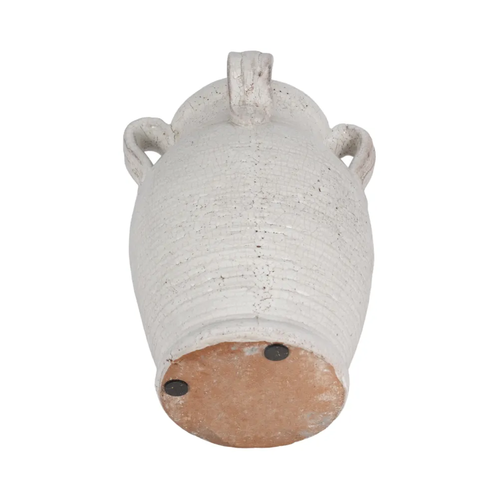 COHENWAY WHITE VASE 8 (IN)