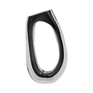 ELWYNMILL BLACK GLASS VASE 13 (IN) 6