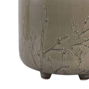 GARNETTHAM SET OF 2 GREEN PLANTER 10 (IN) 5