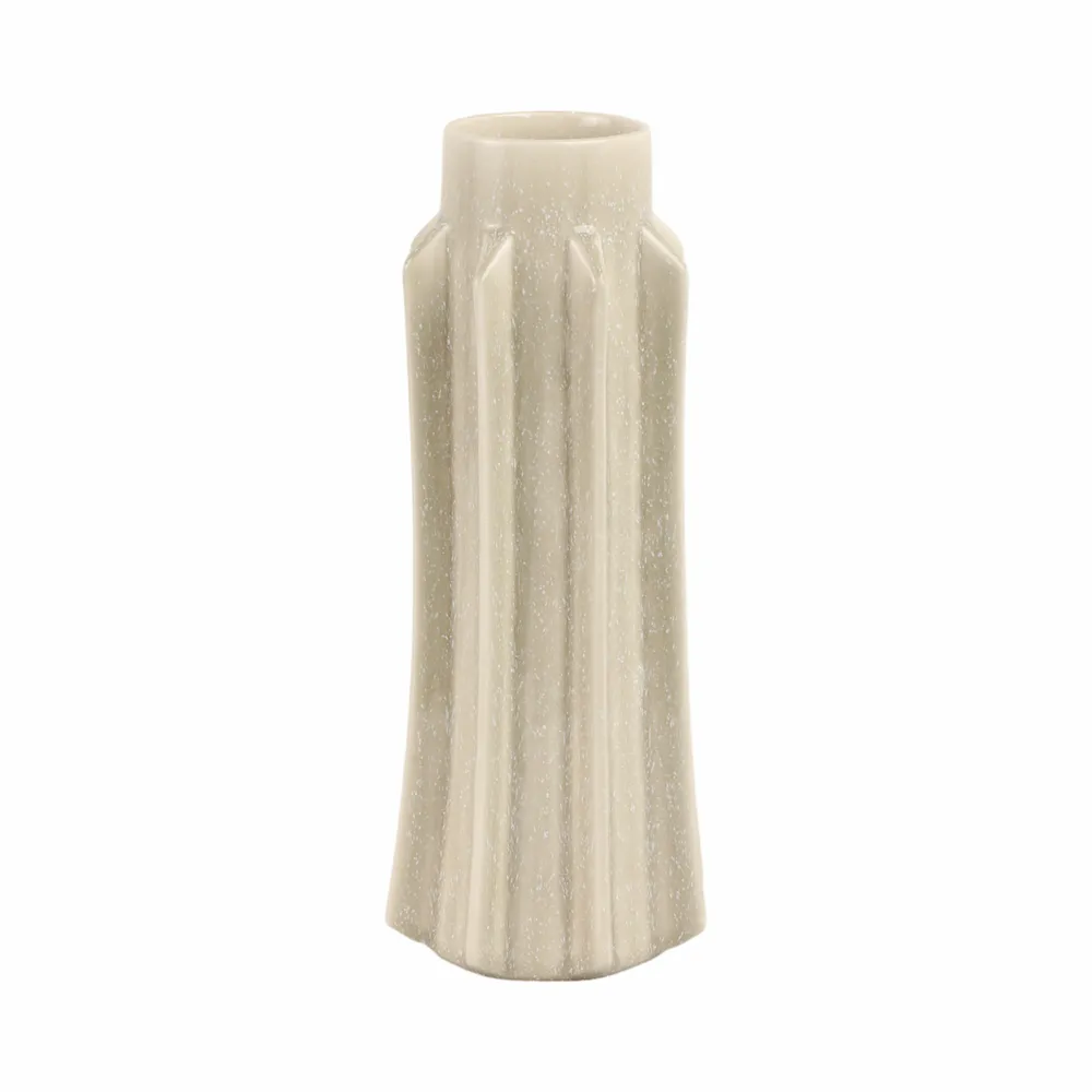 BAKERHAVEN TAUPE VASE 14 (IN)