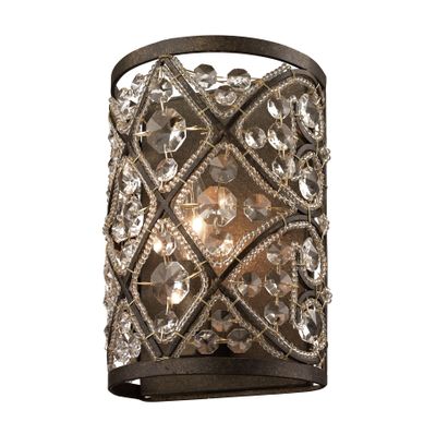 Amherst 9″ High 1-Light Sconce - Antique Bronze