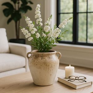 MAXWELLROSE IVORY VASE 10 (IN) 11