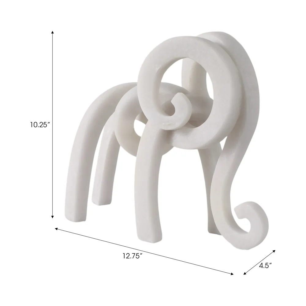 LINDENWAY WHITE DECOR 11 (IN)