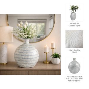 EWINGGATE BLUE VASE 20 (IN) 11
