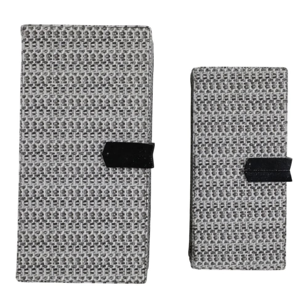 BECKETTLAKE SET OF 2 BLACK BOXES 5 (IN)
