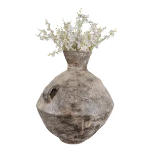 HANLEYLAKE BROWN VASE 33 (IN) 3
