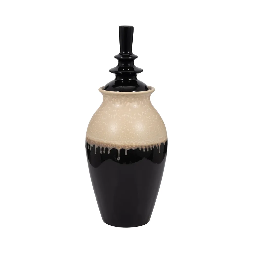 TARYNPARK WHITE VASE 24 (IN)