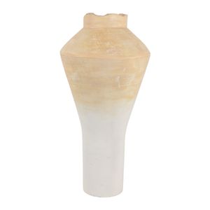 ELDERSHAW WHITE VASE 34 (IN) 6