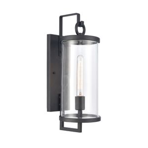 Hopkins 18'' High 1-Light Outdoor Sconce - Charcoal Black 1