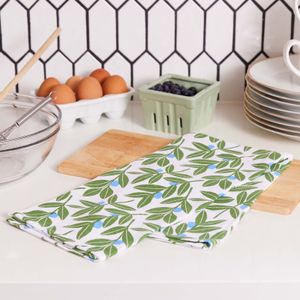 Blueberry Medley Cotton Kitchen Towels (Set of 3) 7