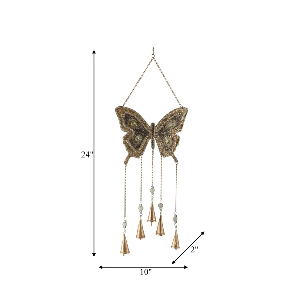 NOVASIDE GOLD WIND CHIME 24 (IN)