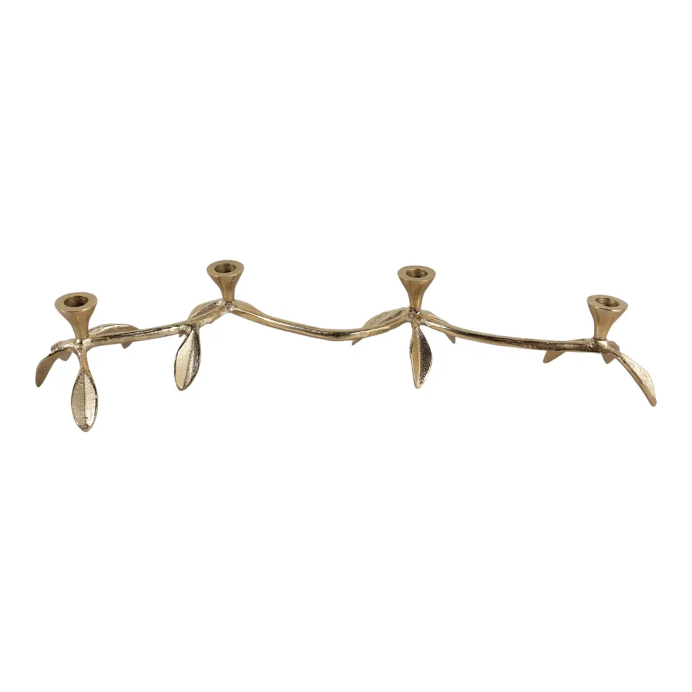 GRADYVIEW GOLD CANDLE HOLDER 5 (IN)