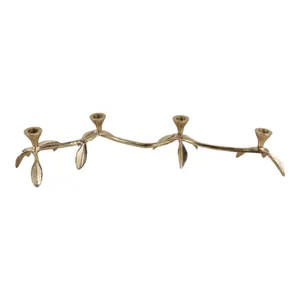 GRADYVIEW GOLD CANDLE HOLDER 5 (IN) 6