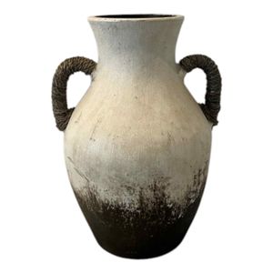 ALMAMILL WHITE VASE 15 (IN) 4