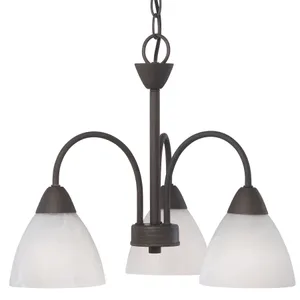 Tia 17.75'' Wide 3-Light Chandelier - Painted Bronze 3