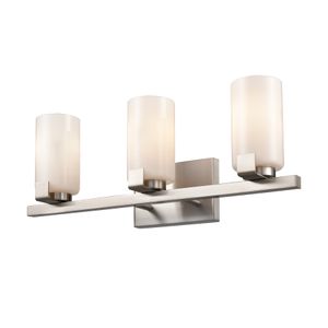 Dressler 22'' Wide 3-Light Vanity Light - Brushed Nickel 7
