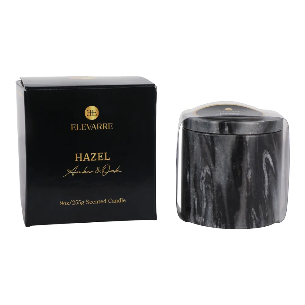 STONELEY BLACK CANDLE 5 (IN)