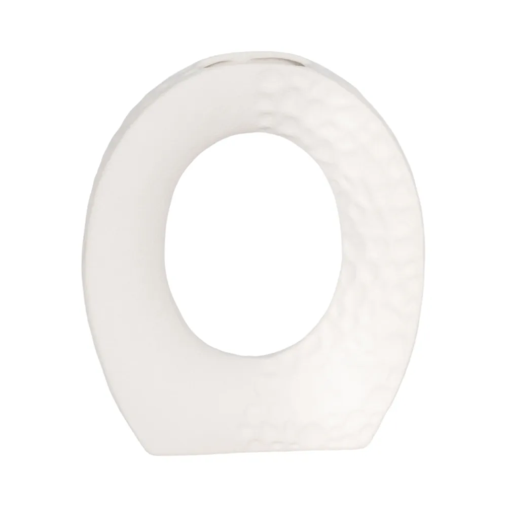 DILLONVIEW WHITE VASE 10 (IN)
