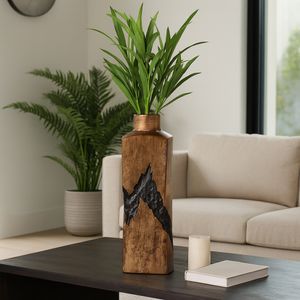 HALDENMILL GOLD VASE 20 (IN) 11