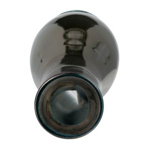 KNOXWICK BLUE GLASS VASE 16 (IN) 8
