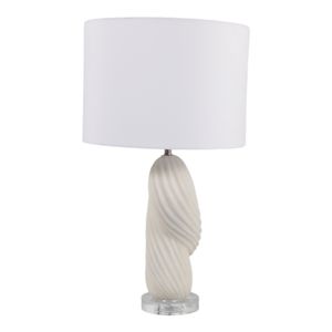 GIBSONWICK IVORY LAMP 26 (IN) 6
