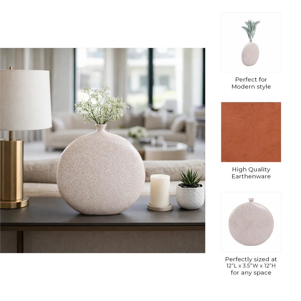 ALDENVIEW CREAM VASE 12 (IN)