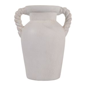 CLOVERWIND WHITE VASE 12 (IN) 1
