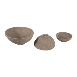 BECKLEY SET OF 3 TAN BOWLS 10 (IN) 6