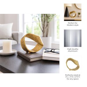 DYLANSIDE GOLD DECOR 7 (IN) 10
