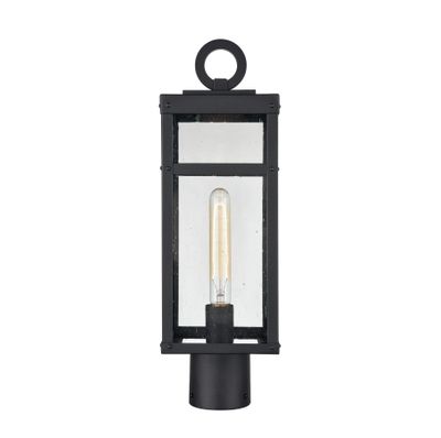 Dalton 20″ High 1-Light Outdoor Post Light - Textured Black