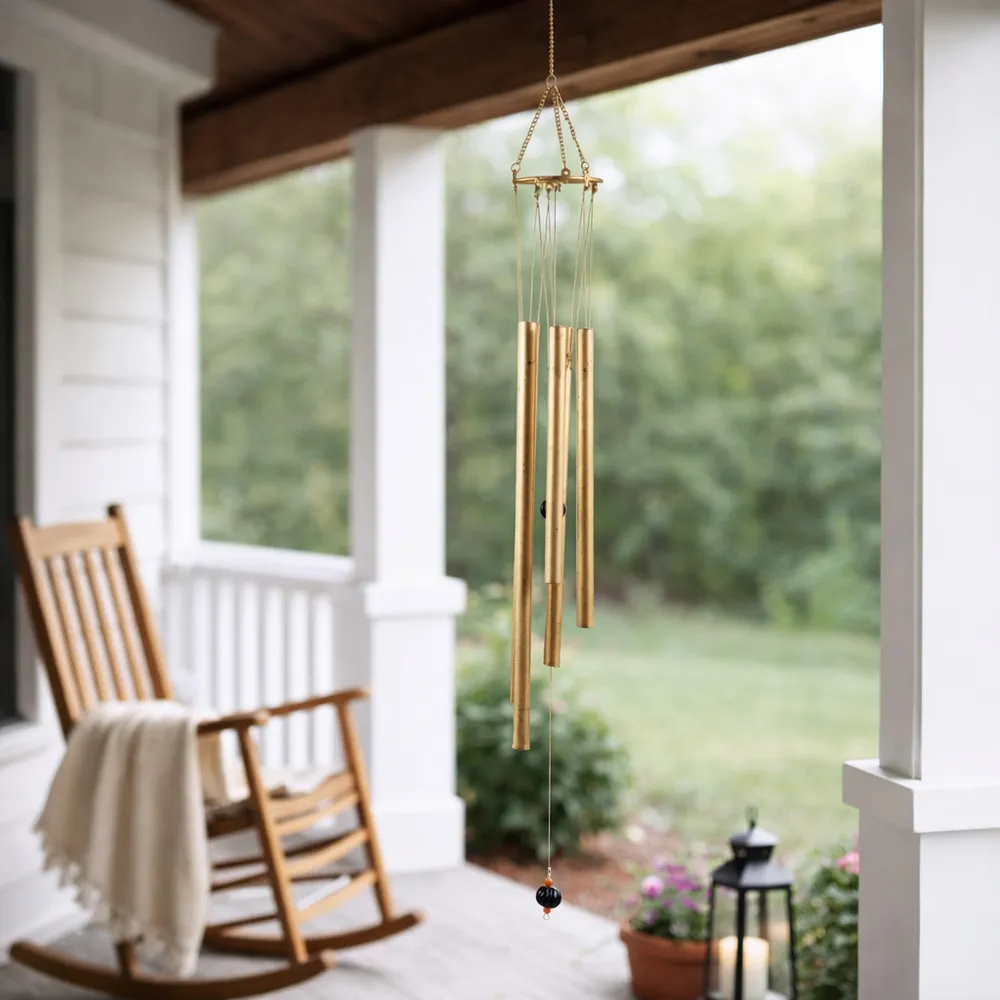 NOLANTON GOLD WIND CHIME 43 (IN)