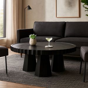 YATESMORE BLACK COFFEE TABLE 17 (IN) 13