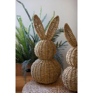 Set of 3 Woven Vine Easter Rabbits 6