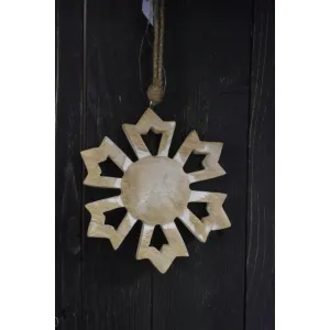 Trivet Snowflake 6in 3