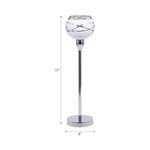 HAMPTONWAY WHITE VOTIVE HOLDER 17 (IN) 8