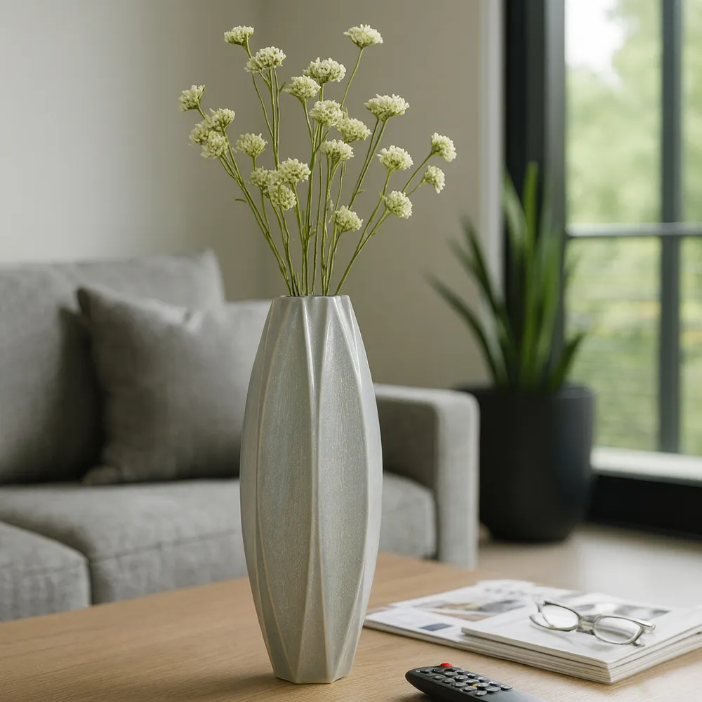 EMMETTON GRAY VASE 20 (IN)