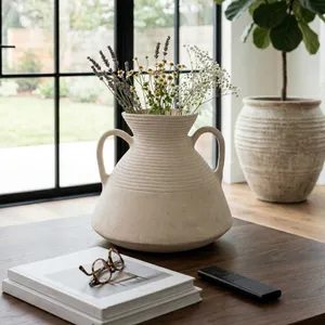 CLINTONWIND WHITE VASE 15 (IN) 10