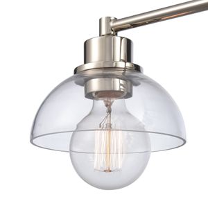 Julian 24'' Wide 3-Light Vanity Light - Polished Nickel 7