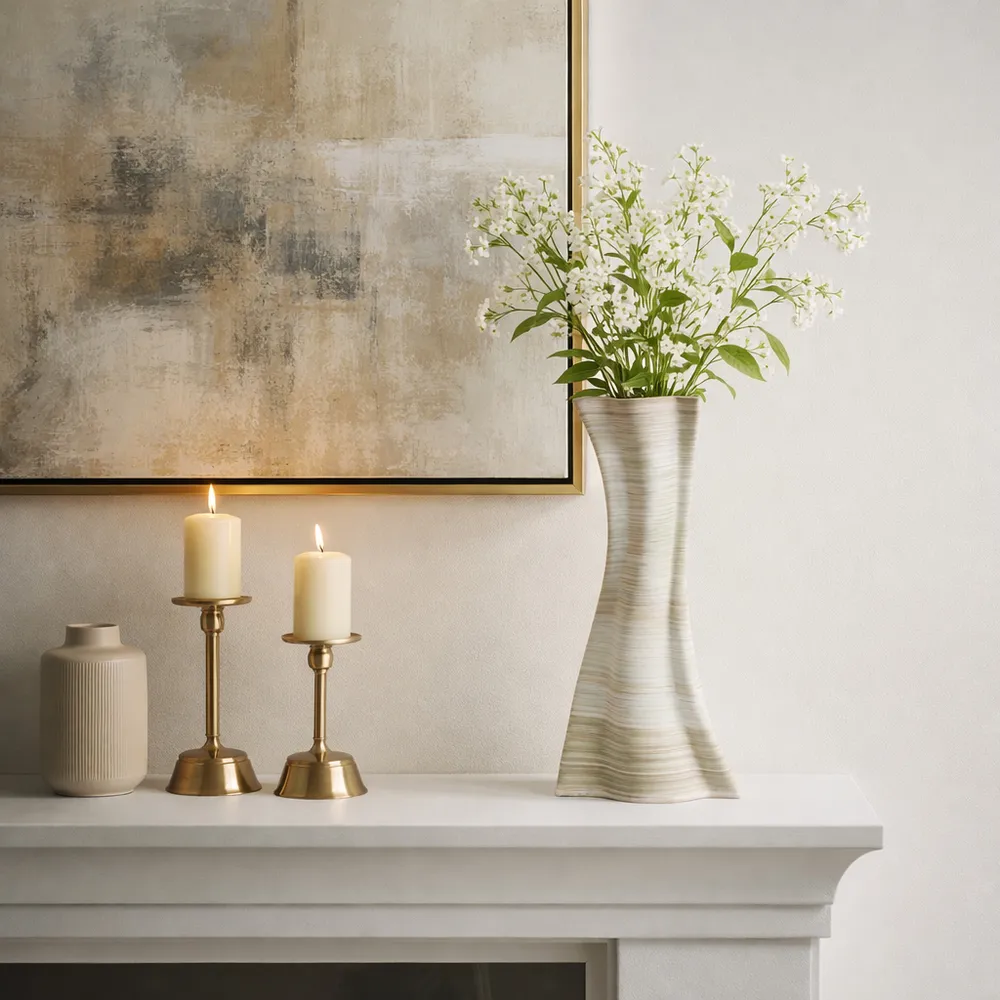 QUINNCLIFF IVORY VASE 15 (IN)