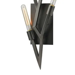 Freeform 26'' High 4-Light Sconce - Dark Graphite 3