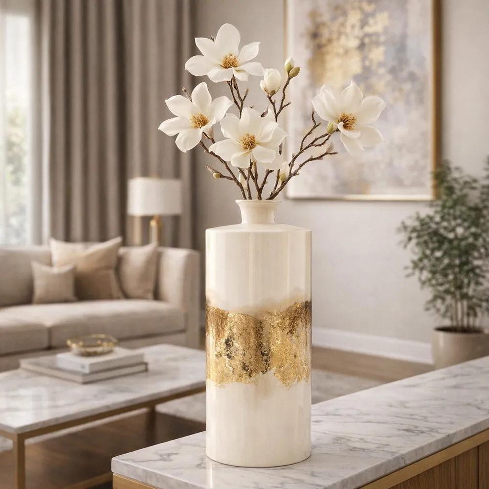 BUFORD IVORY VASE 20 (IN)