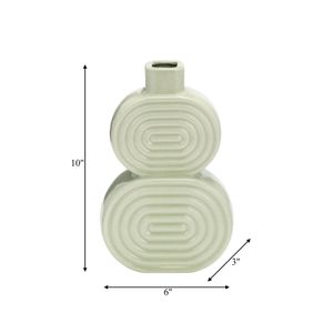 LEONAGATE GREEN VASE 10 (IN) 9